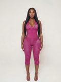 Khia Stripe Set - pink